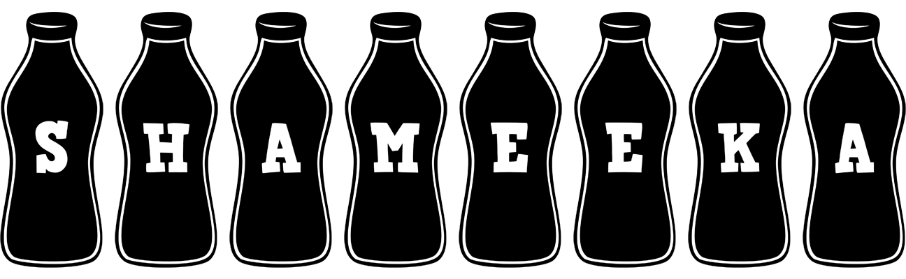 Shameeka bottle logo