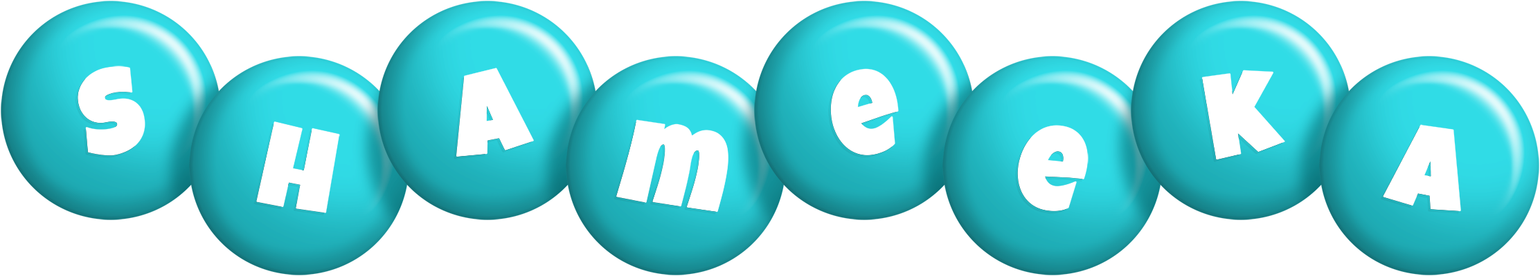 Shameeka candy-azur logo