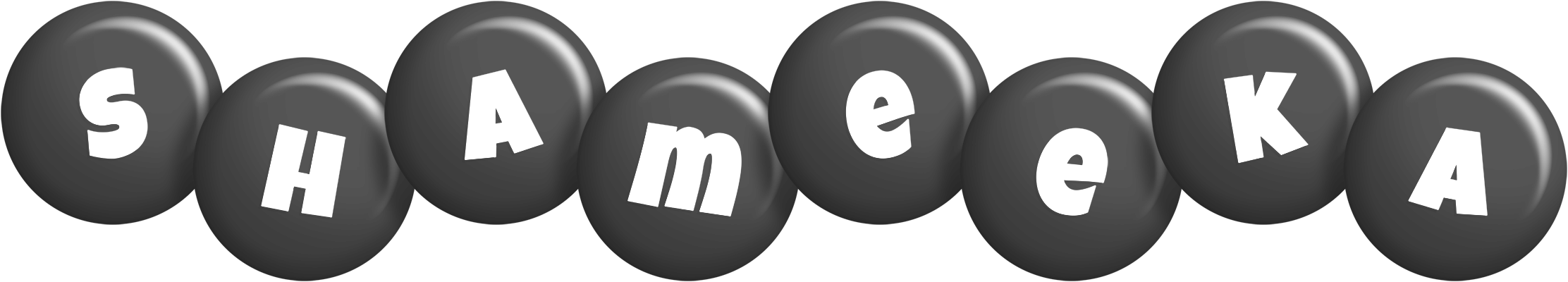 Shameeka candy-black logo