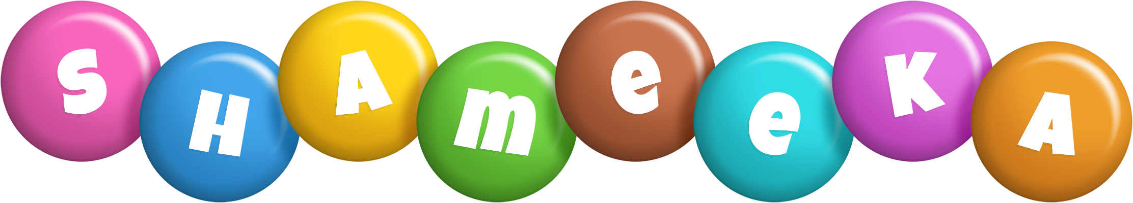 Shameeka candy logo