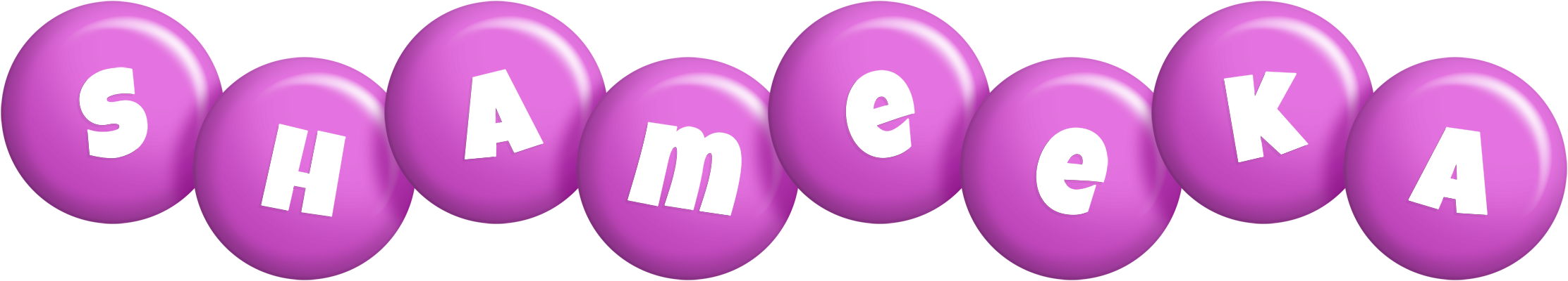 Shameeka candy-purple logo
