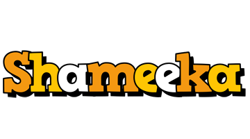 Shameeka cartoon logo