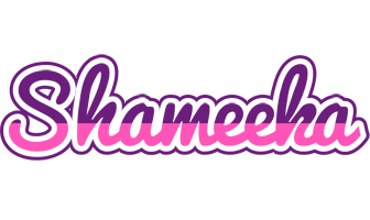 Shameeka cheerful logo