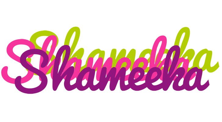 Shameeka flowers logo