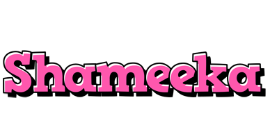 Shameeka girlish logo