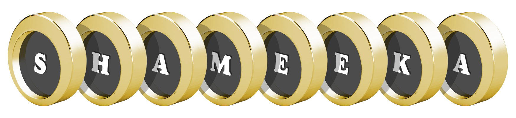 Shameeka gold logo