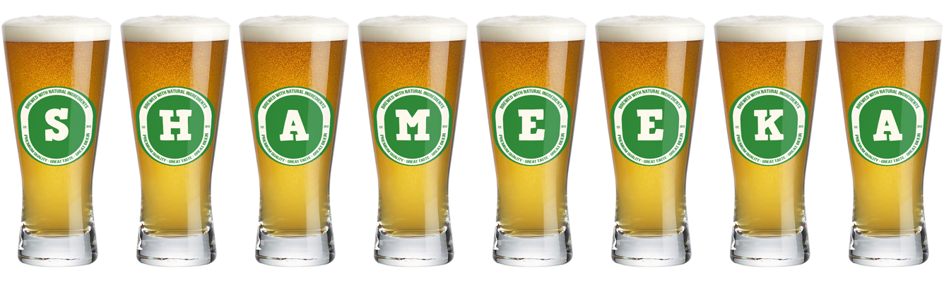 Shameeka lager logo