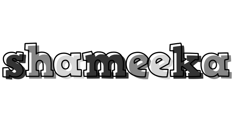 Shameeka night logo