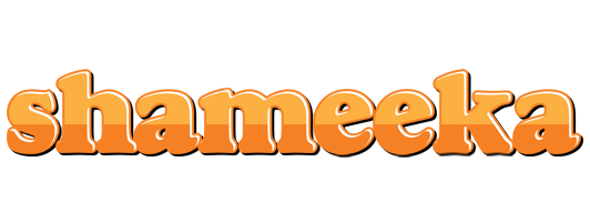 Shameeka orange logo