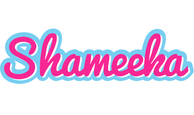 Shameeka popstar logo