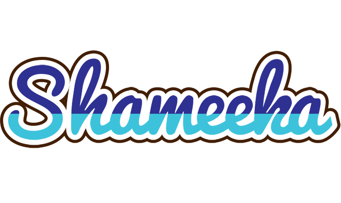 Shameeka raining logo