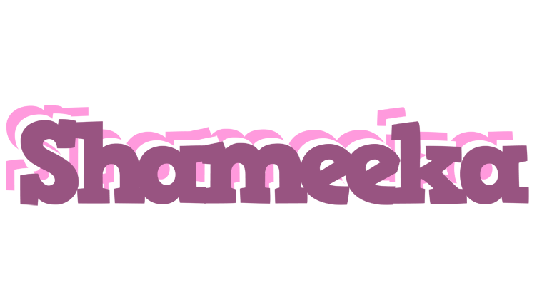 Shameeka relaxing logo