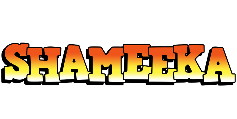Shameeka sunset logo