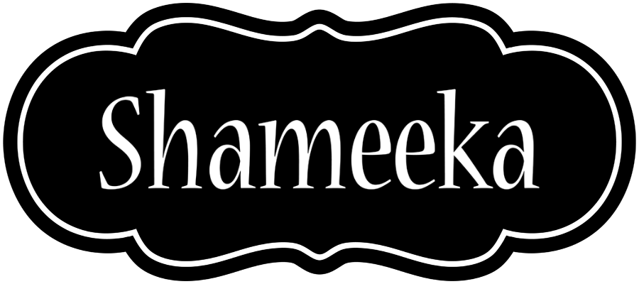 Shameeka welcome logo