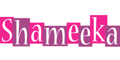 Shameeka whine logo