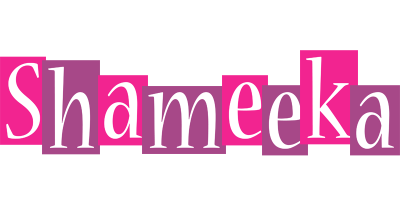 Shameeka whine logo