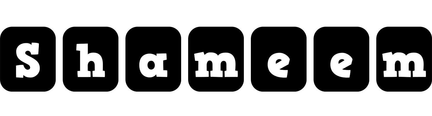 Shameem box logo