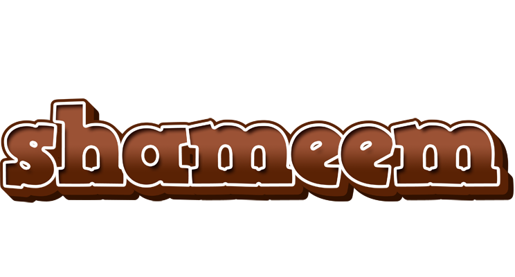 Shameem brownie logo