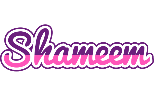 Shameem cheerful logo