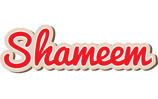Shameem chocolate logo