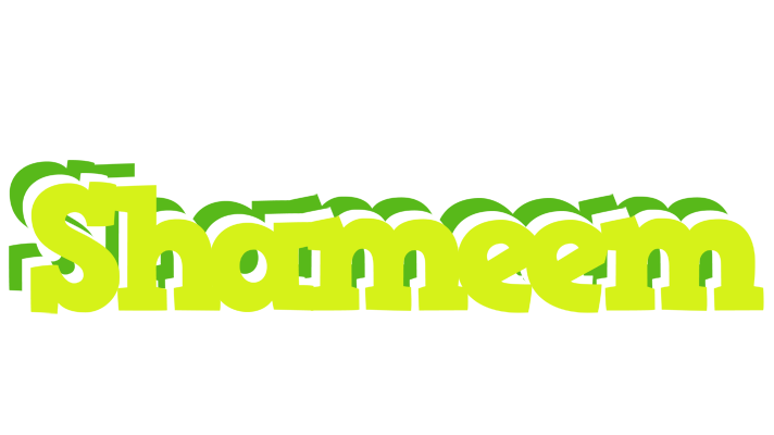 Shameem citrus logo