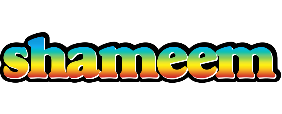 Shameem color logo