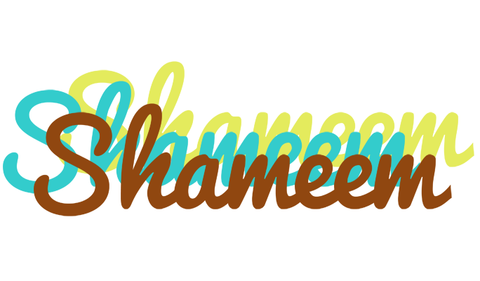Shameem cupcake logo