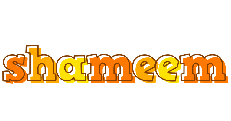 Shameem desert logo