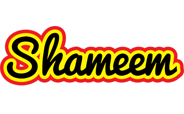 Shameem flaming logo