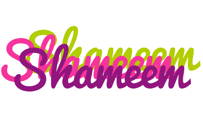Shameem flowers logo