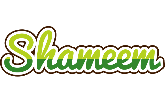 Shameem golfing logo