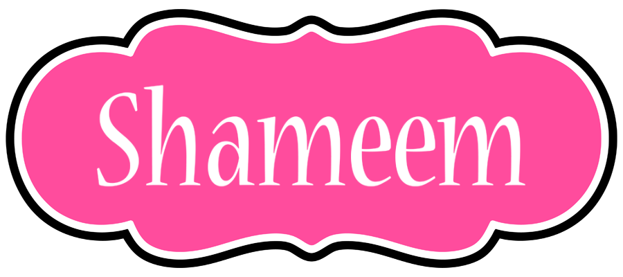 Shameem invitation logo