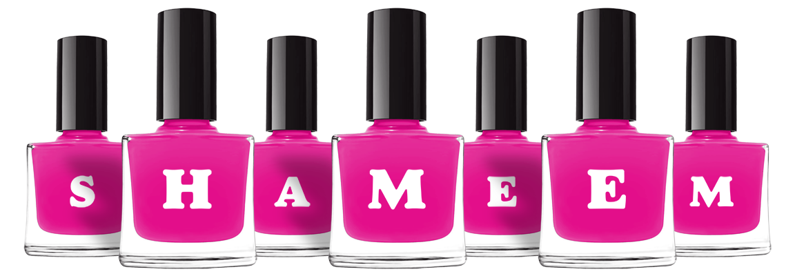 Shameem nails logo