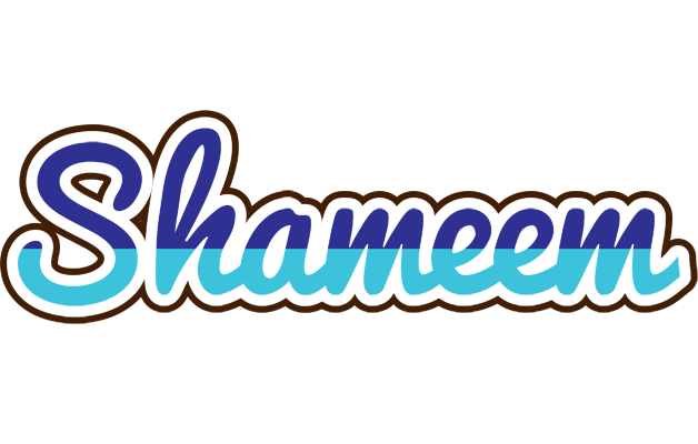 Shameem raining logo