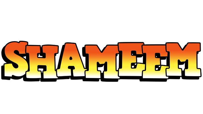 Shameem sunset logo