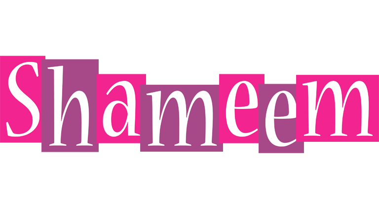 Shameem whine logo