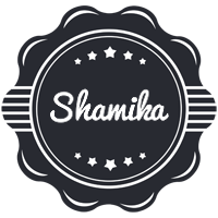 Shamika badge logo