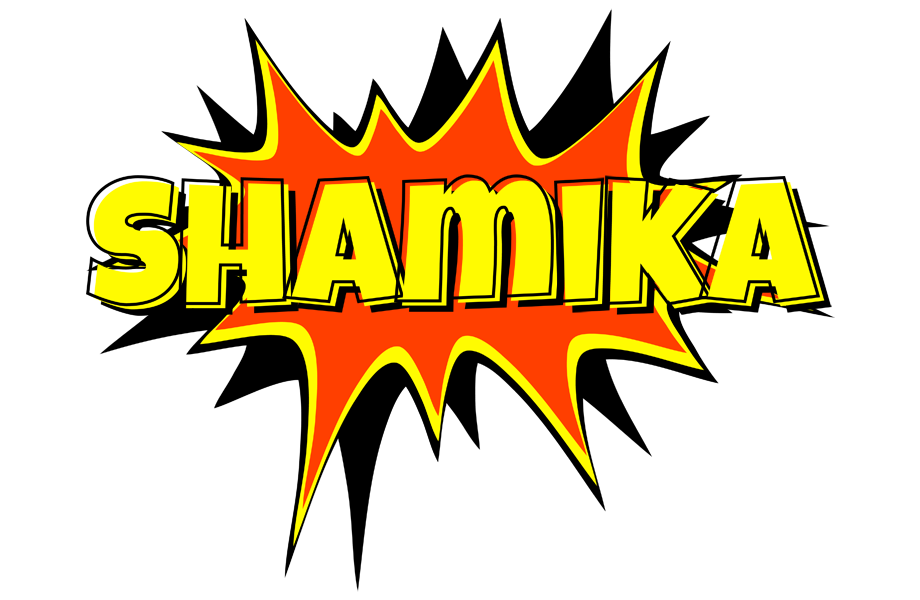 Shamika bazinga logo