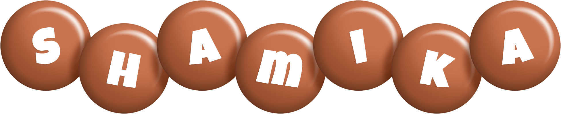 Shamika candy-brown logo
