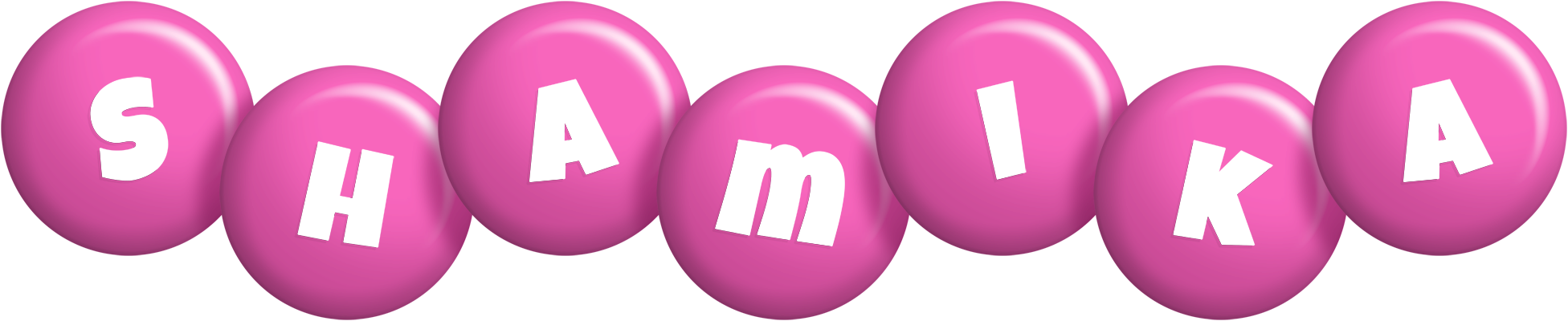 Shamika candy-pink logo