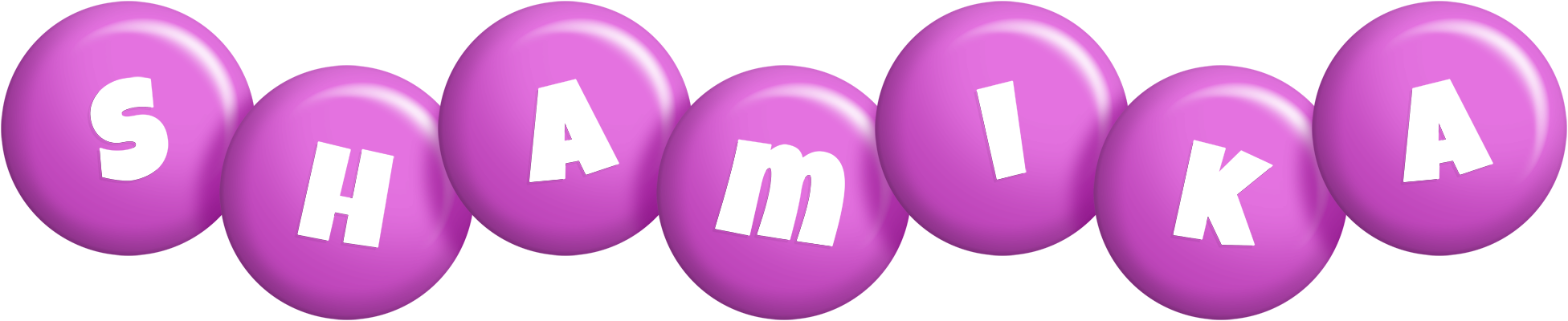 Shamika candy-purple logo