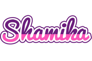 Shamika cheerful logo