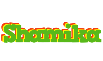 Shamika crocodile logo