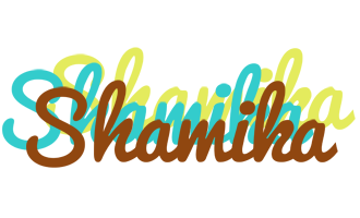 Shamika cupcake logo