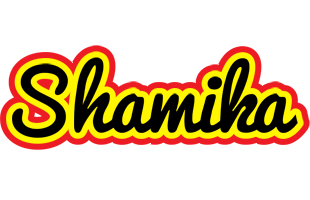 Shamika flaming logo