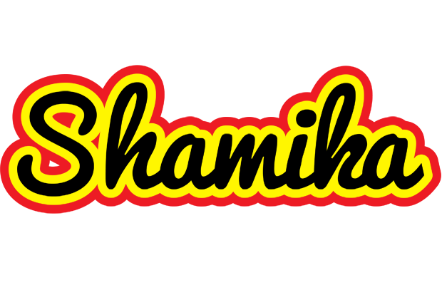 Shamika flaming logo