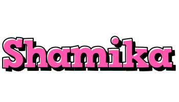 Shamika girlish logo