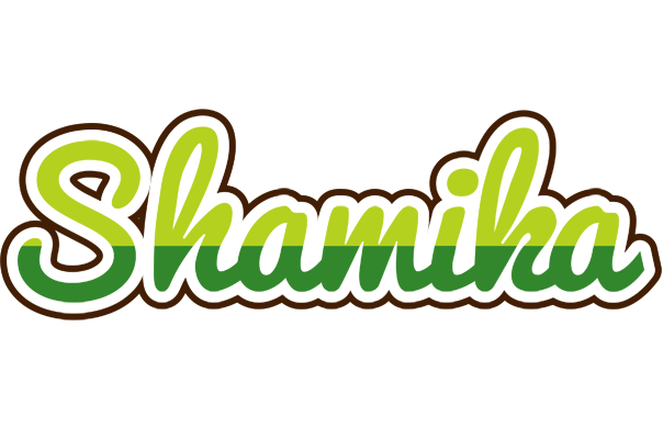 Shamika golfing logo