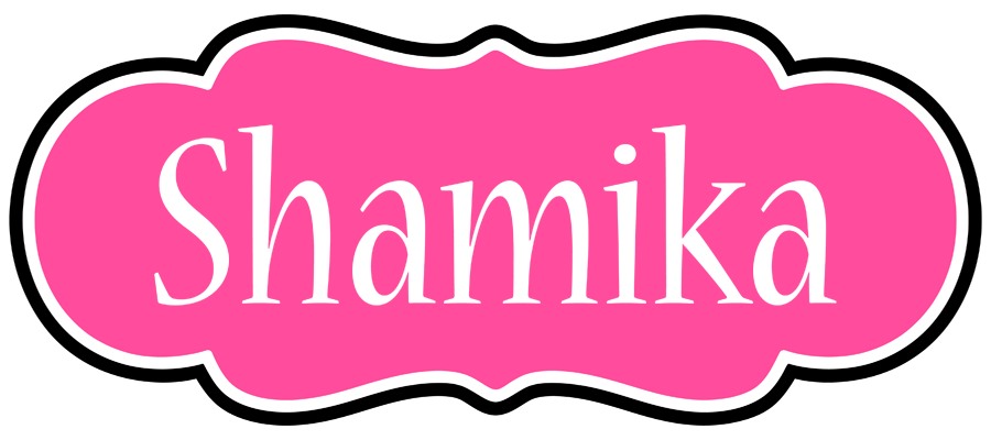 Shamika invitation logo