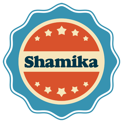 Shamika labels logo